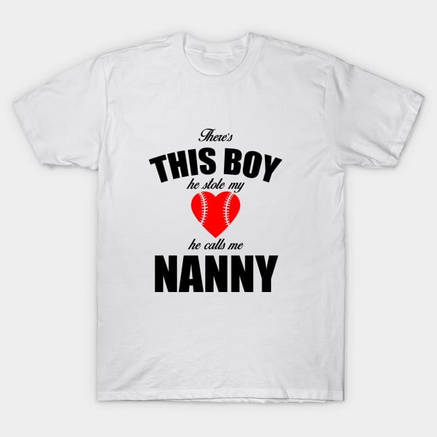 NANNY BASEBALL T-Shirt by killakam